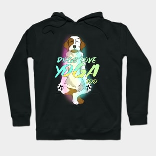 Yoga  Buddha Dog Hoodie